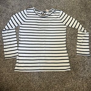 Girl’s medium 8/10 striped long sleeve shirt
